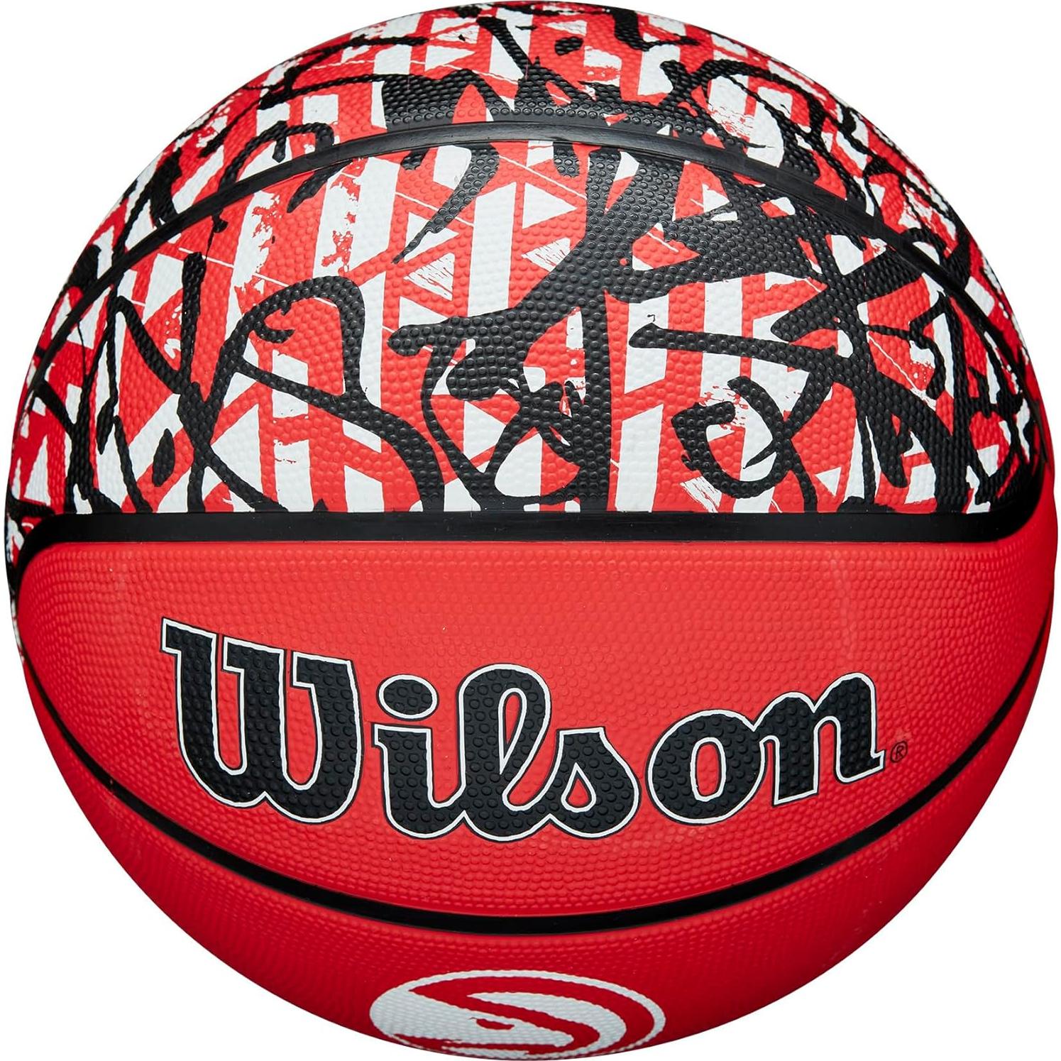Balón de Baloncesto Wilson NBA Team Graffiti Atlanta Hawks