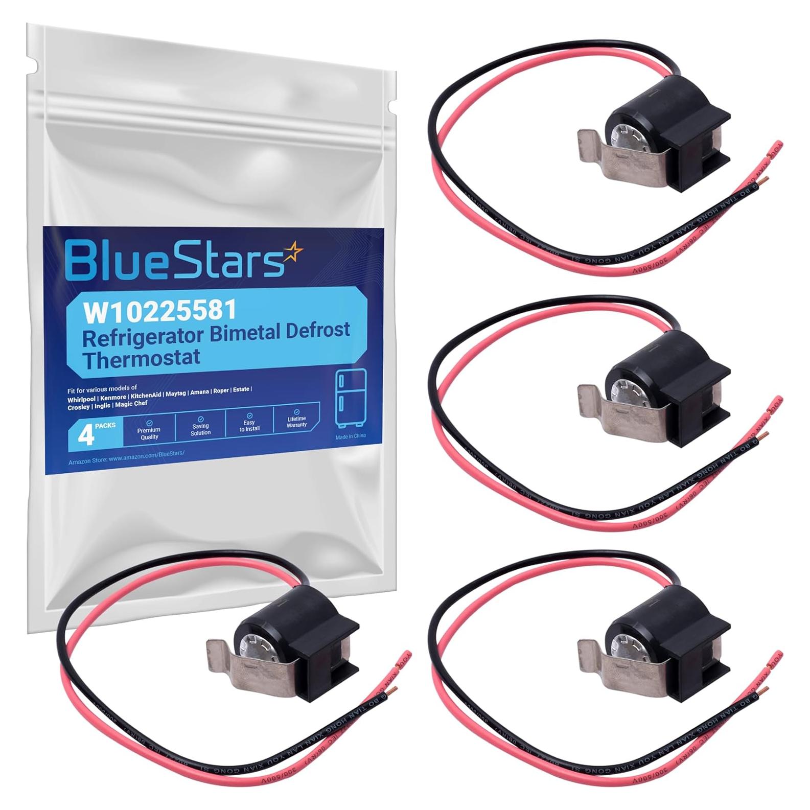 Termostato Bimetálico W10225581 BlueStars - Paquete de 4