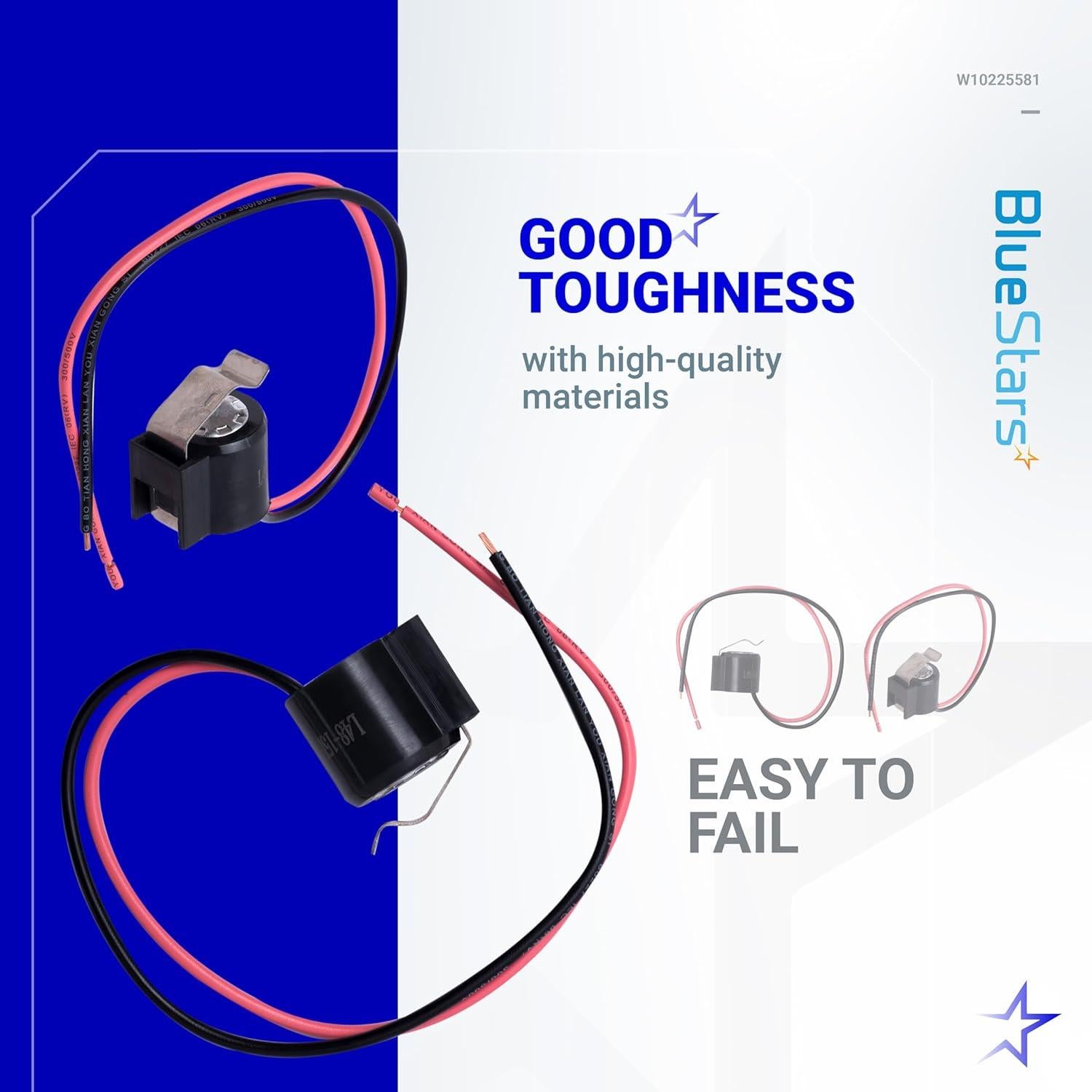 Termostato Bimetálico W10225581 BlueStars - Paquete de 4