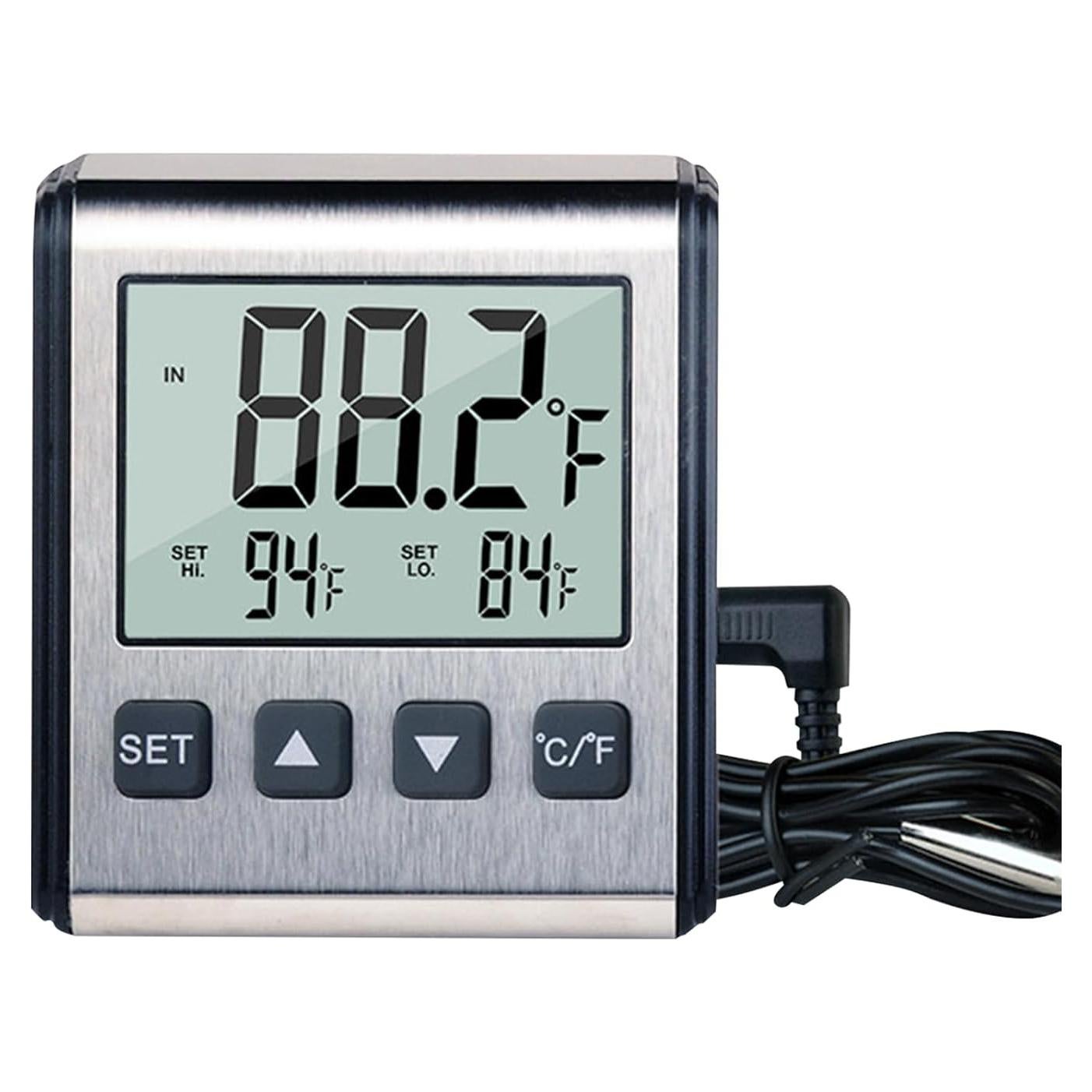 Termómetro Digital de Refrigerador Huijigemy W6552 con Alarma