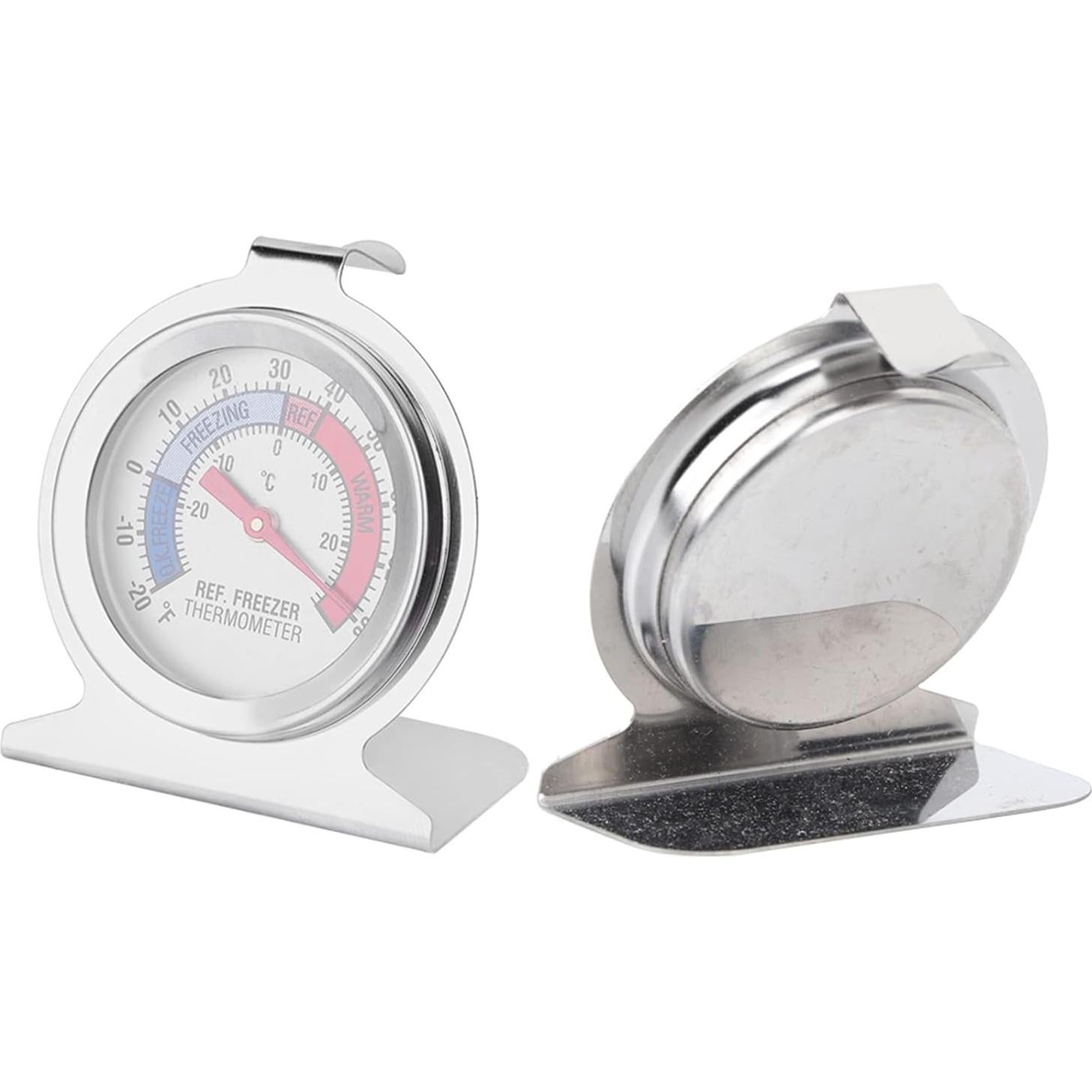 Termómetro Mecánico de Acero Inoxidable Aqur2020 para Freezer