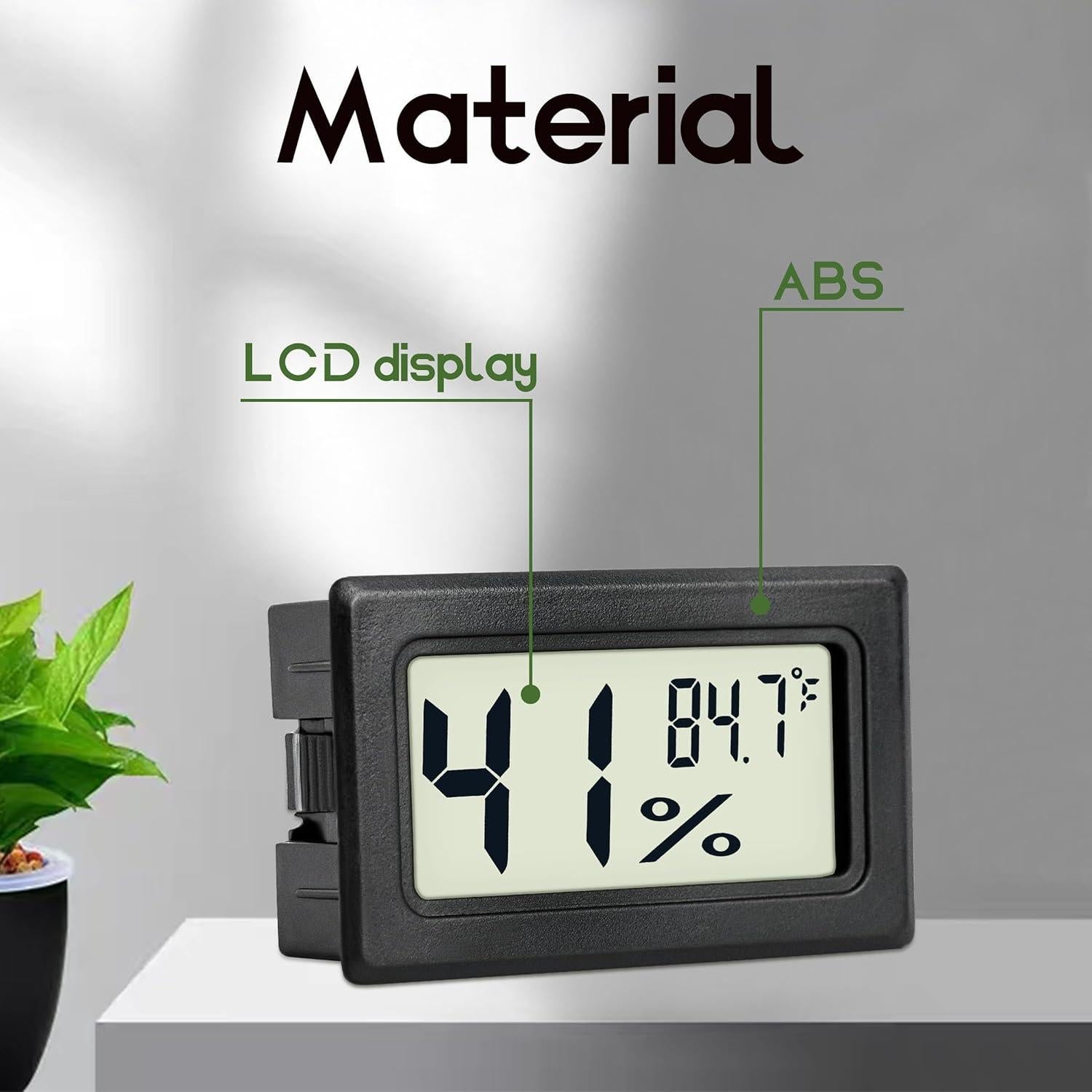 Higrómetro Termómetro Digital EWPJDK Paquete de 3 Medidores