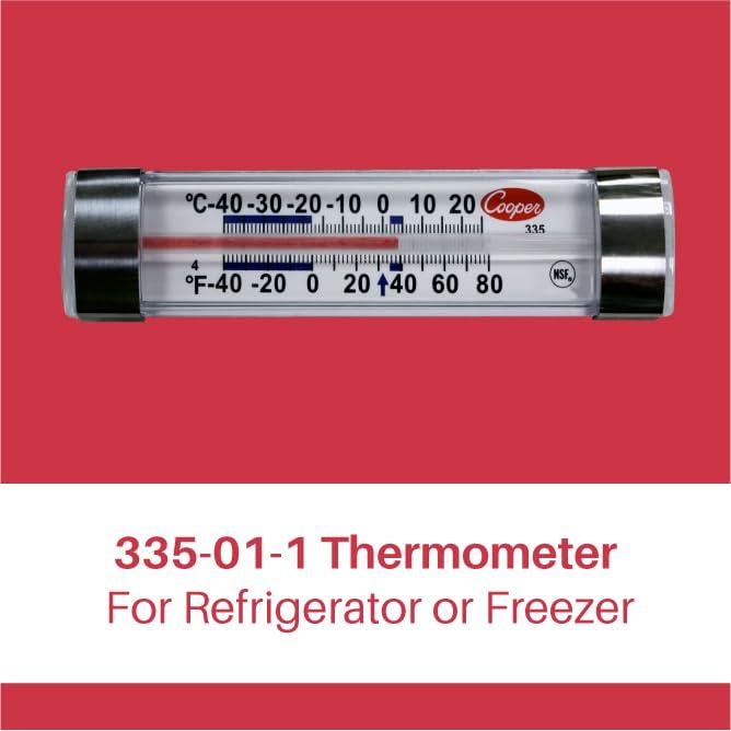 Termómetro de Refrigerador Cooper-Atkins 335-01-1 -40°C a 27°C