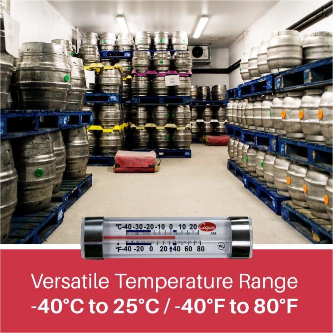 Termómetro de Refrigerador Cooper-Atkins 335-01-1 -40°C a 27°C