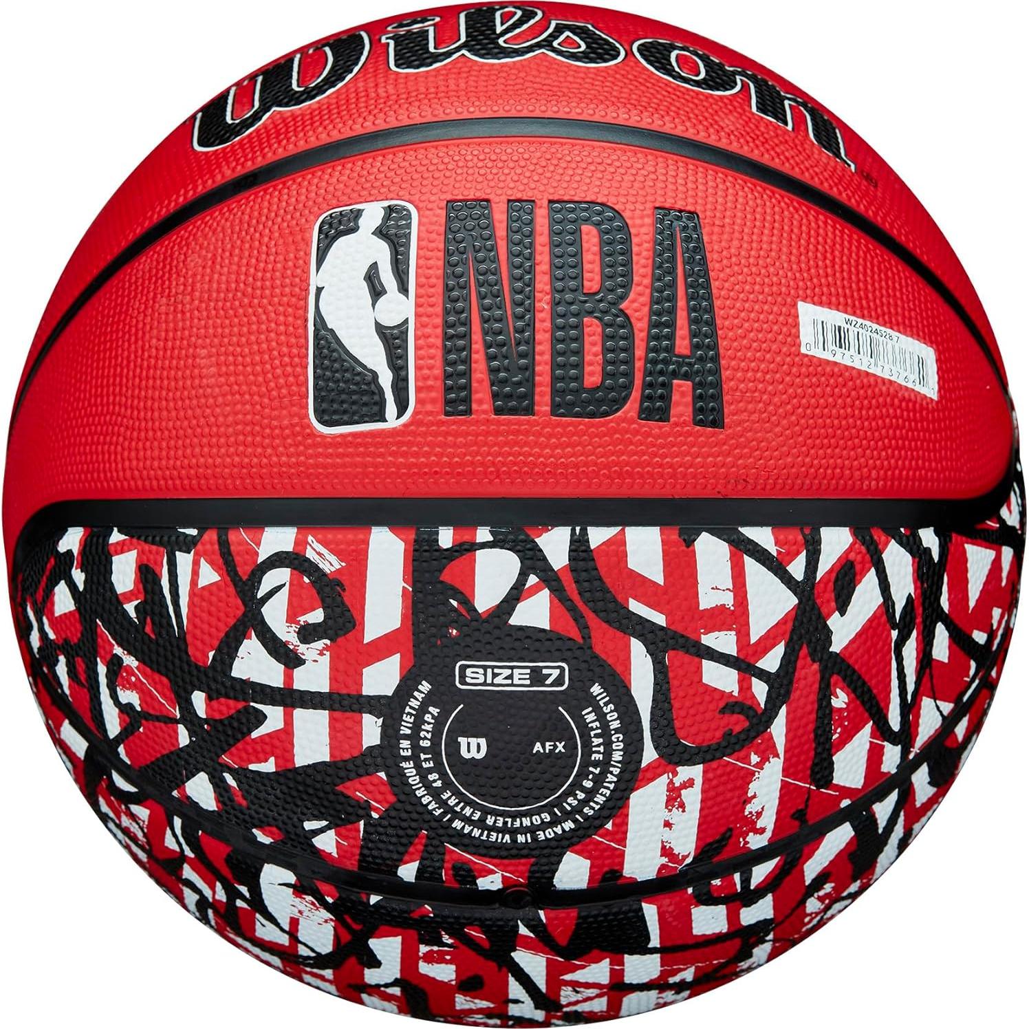 Balón de Baloncesto Wilson NBA Team Graffiti - Raptors