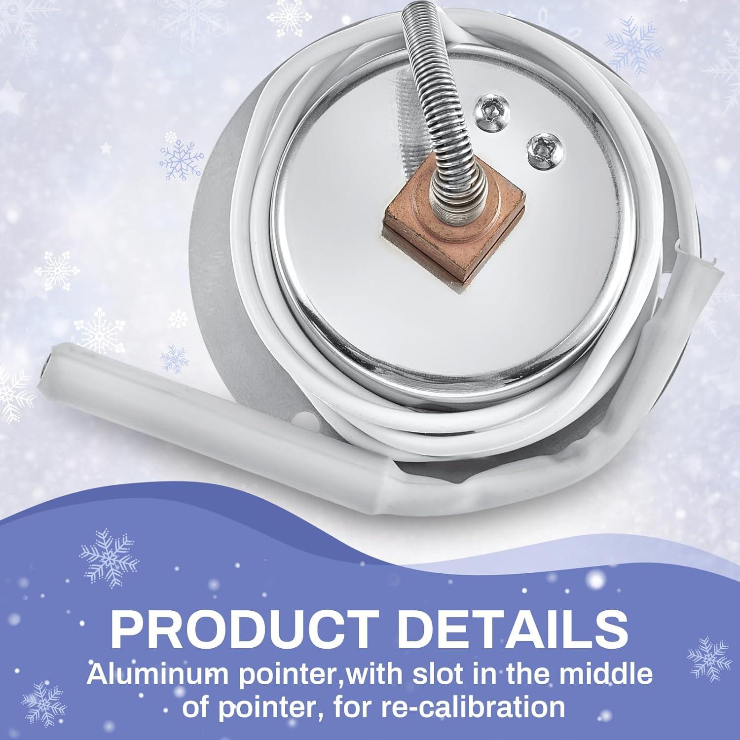 Termómetro de Refrigerador Copkim 2 Pcs -40 a 20 °C Acero Inoxidable