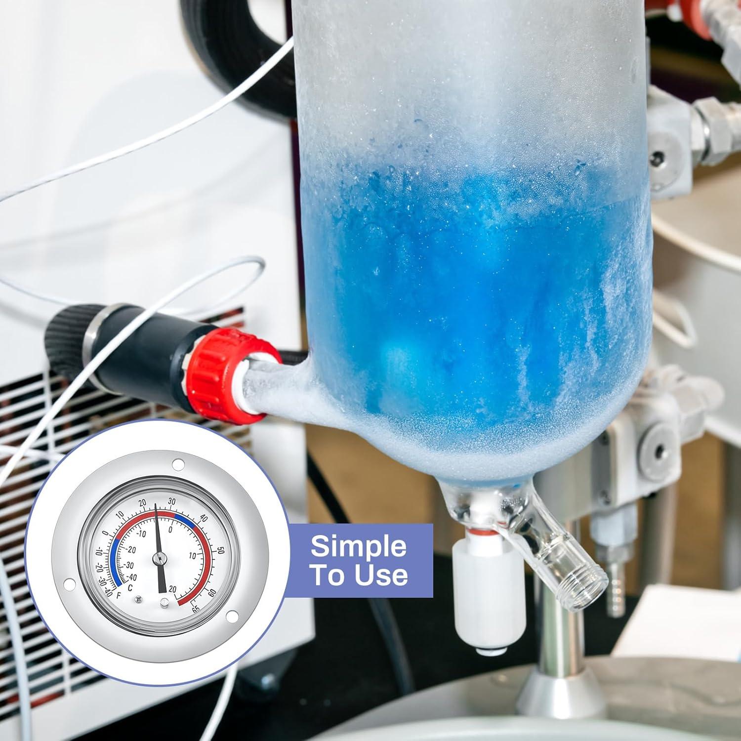 Termómetro de Refrigerador Copkim 2 Pcs -40 a 20 °C Acero Inoxidable