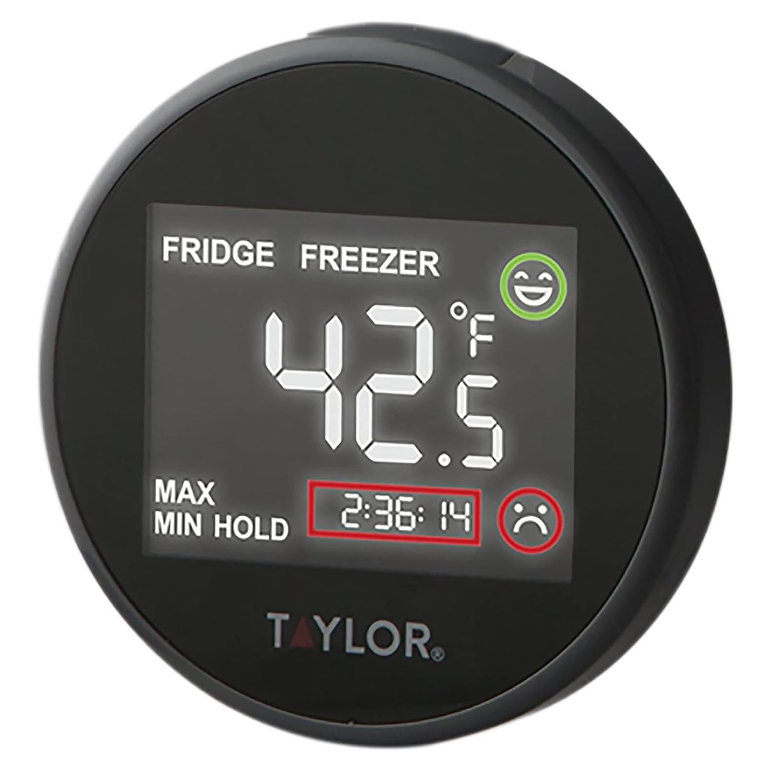 Termómetro Digital para Refrigerador Taylor con Alarma y Temporizador