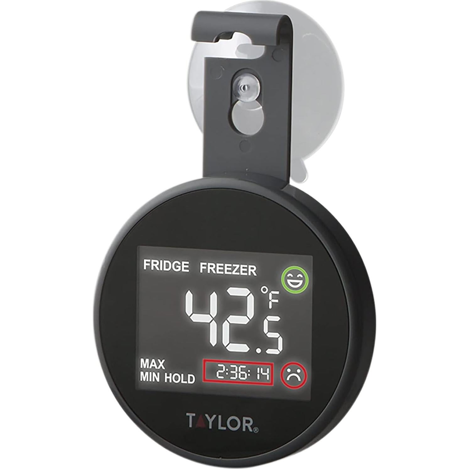 Termómetro Digital para Refrigerador Taylor con Alarma y Temporizador