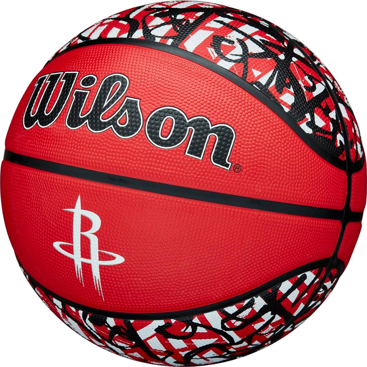 Balón de Baloncesto Wilson NBA Houston Rockets Tamaño 7