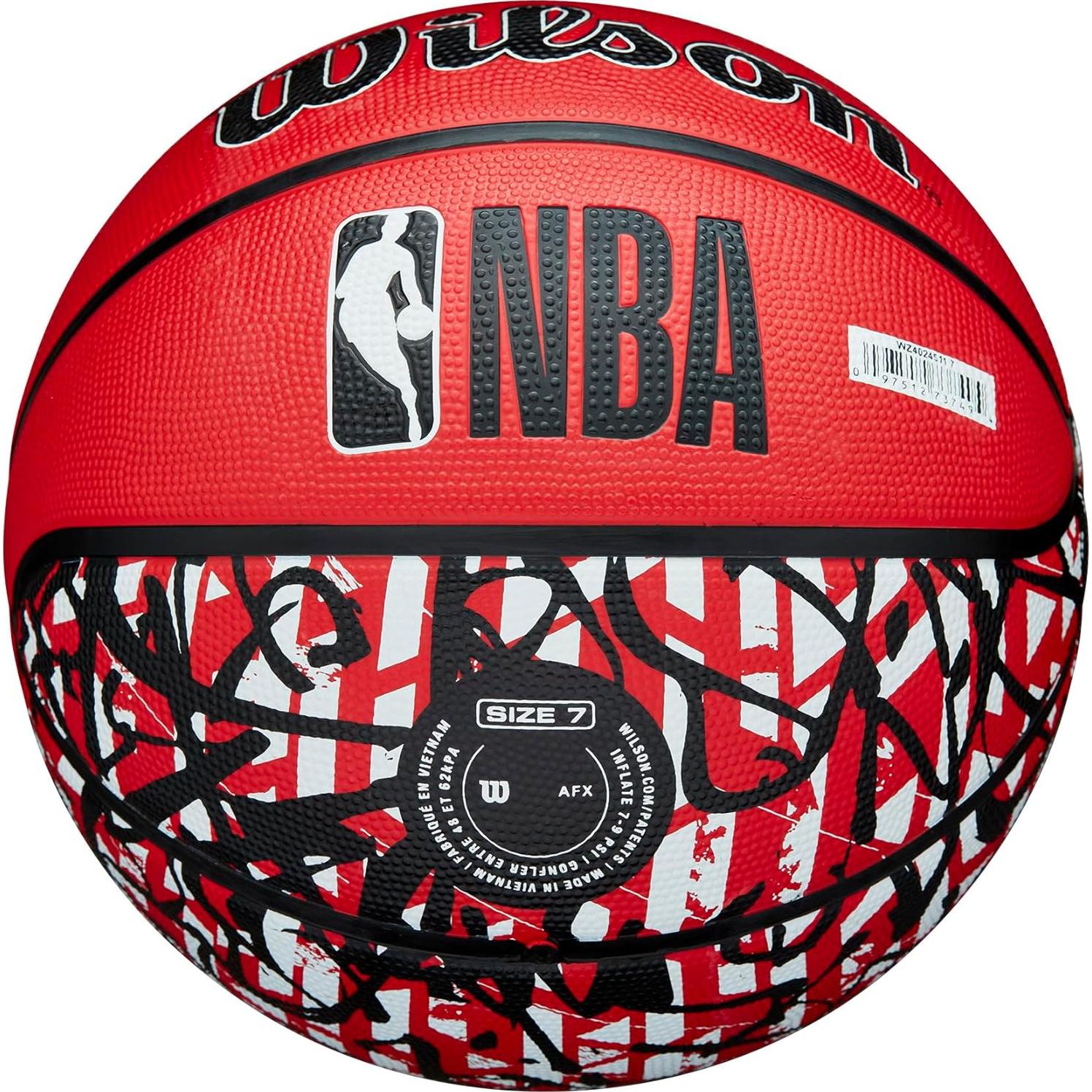 Balón de Baloncesto Wilson NBA Houston Rockets Tamaño 7