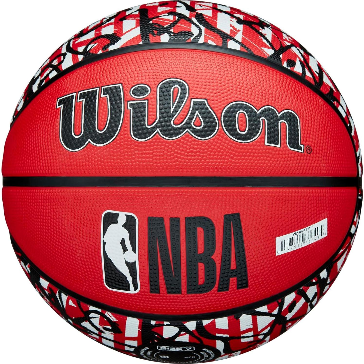 Balón de Baloncesto Wilson NBA Houston Rockets Tamaño 7