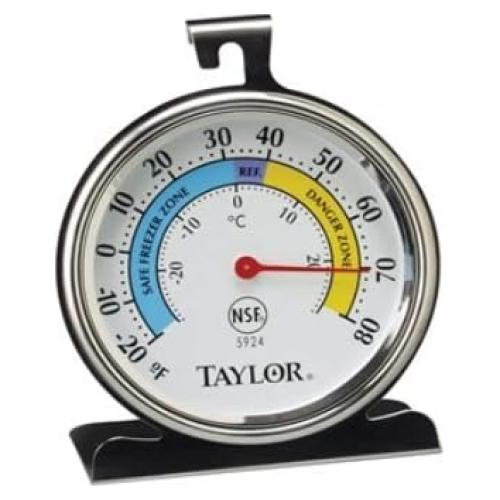 Termómetro de Refrigerador Taylor 5924 Acero Inoxidable