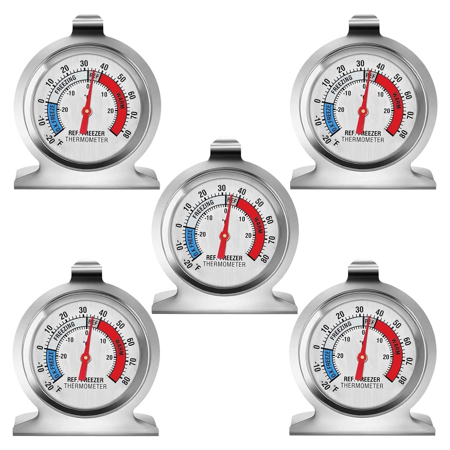 Termómetro de Refrigerador Linkhood 5Pack Acero Inoxidable