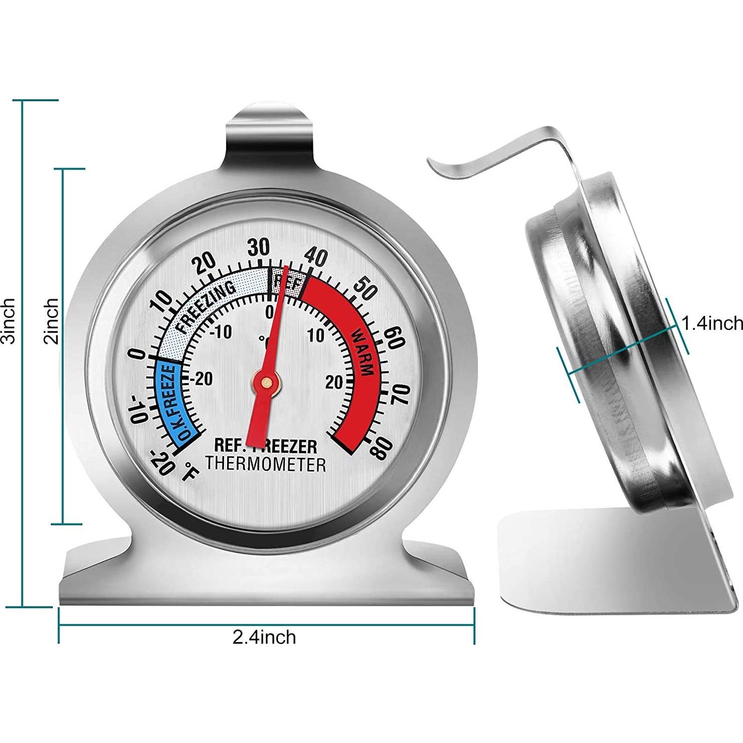 Termómetro de Refrigerador Linkhood 5Pack Acero Inoxidable