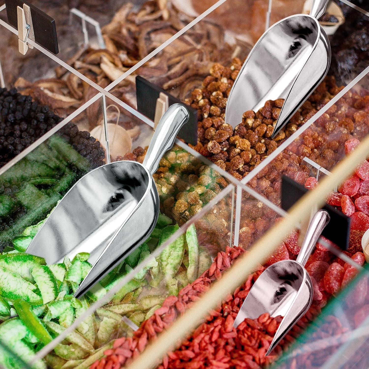 Cucharas de Hielo de Aluminio Increíble Abby - Juego de 3 Piezas