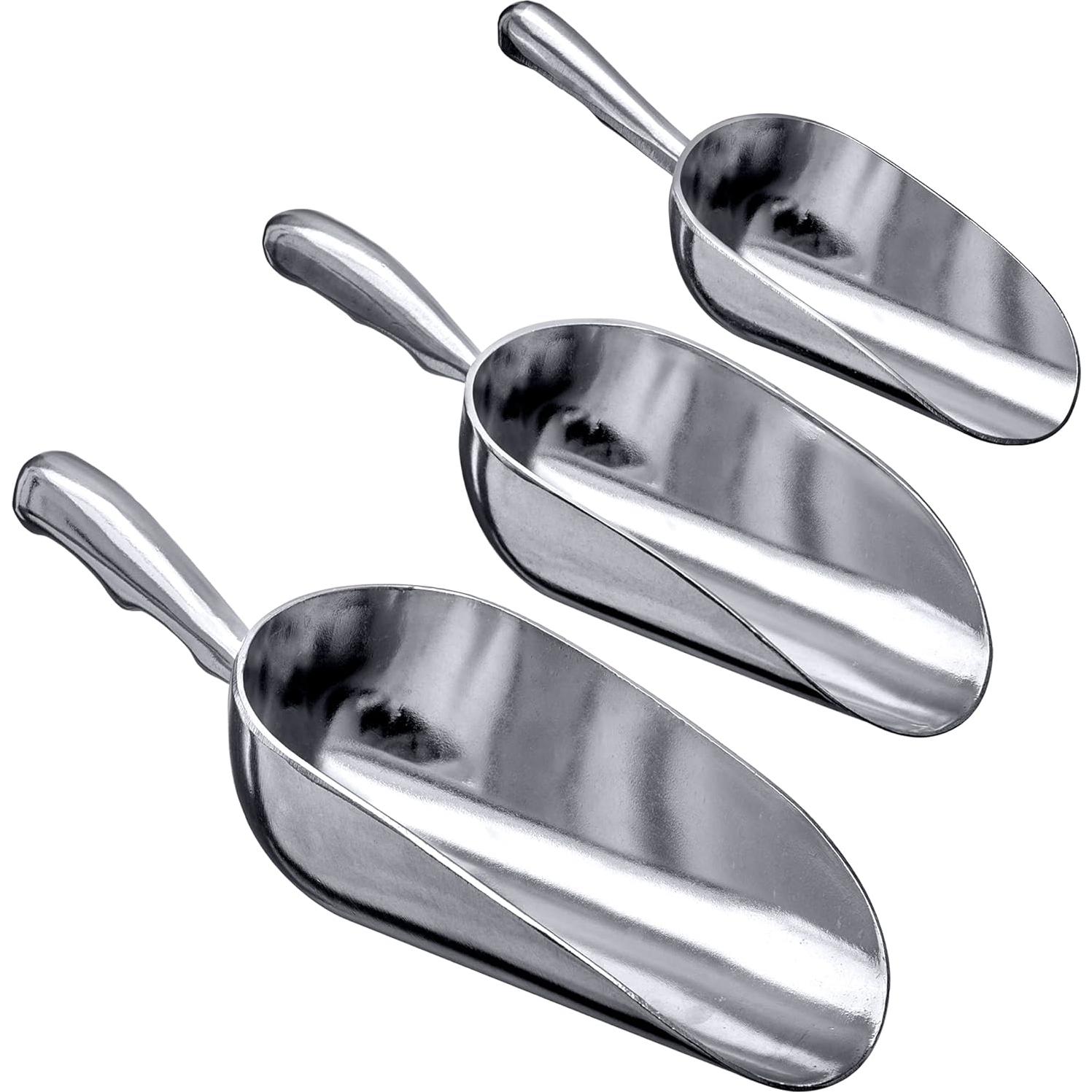 Cucharas de Hielo de Aluminio Increíble Abby - Juego de 3 Piezas