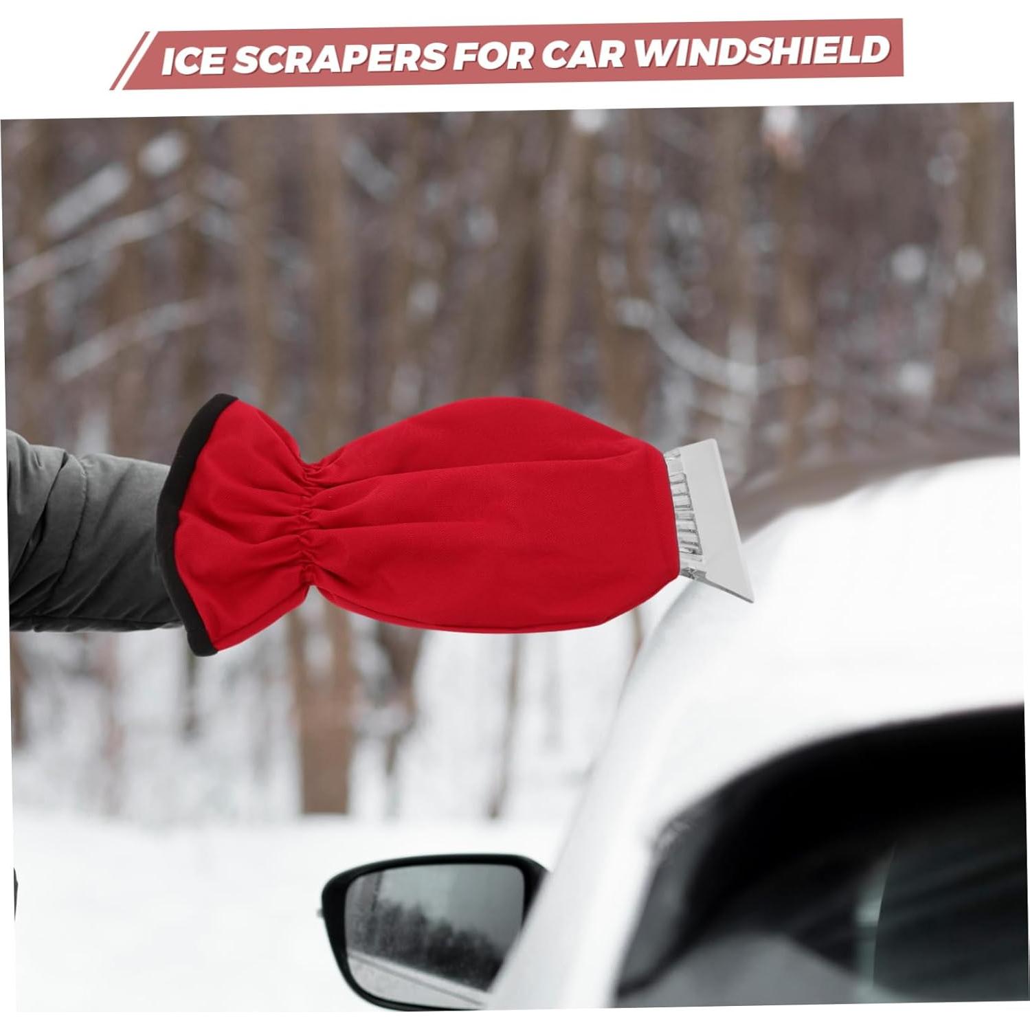 Guante raspador de hielo ETHZZLE para auto 35.88 cm