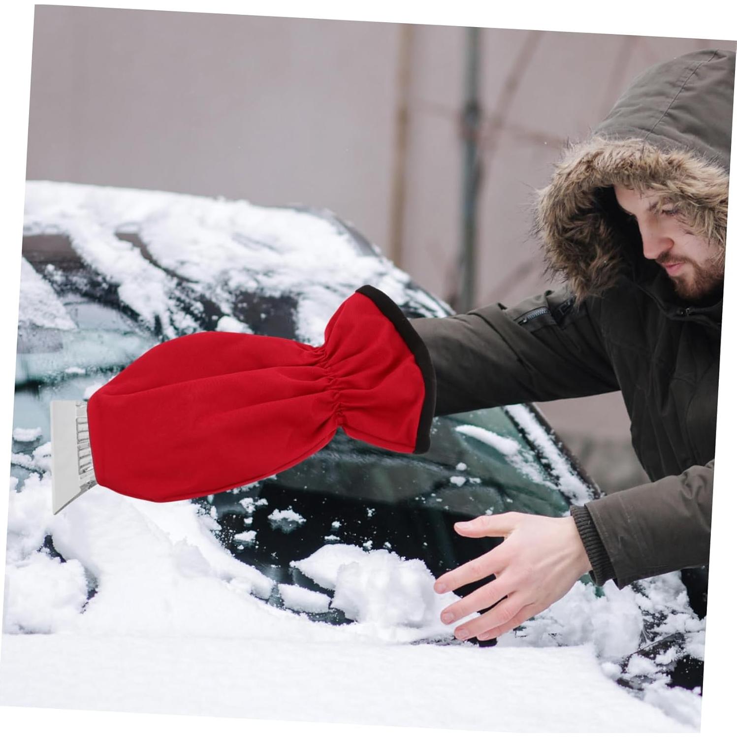 Guante raspador de hielo ETHZZLE para auto 35.88 cm