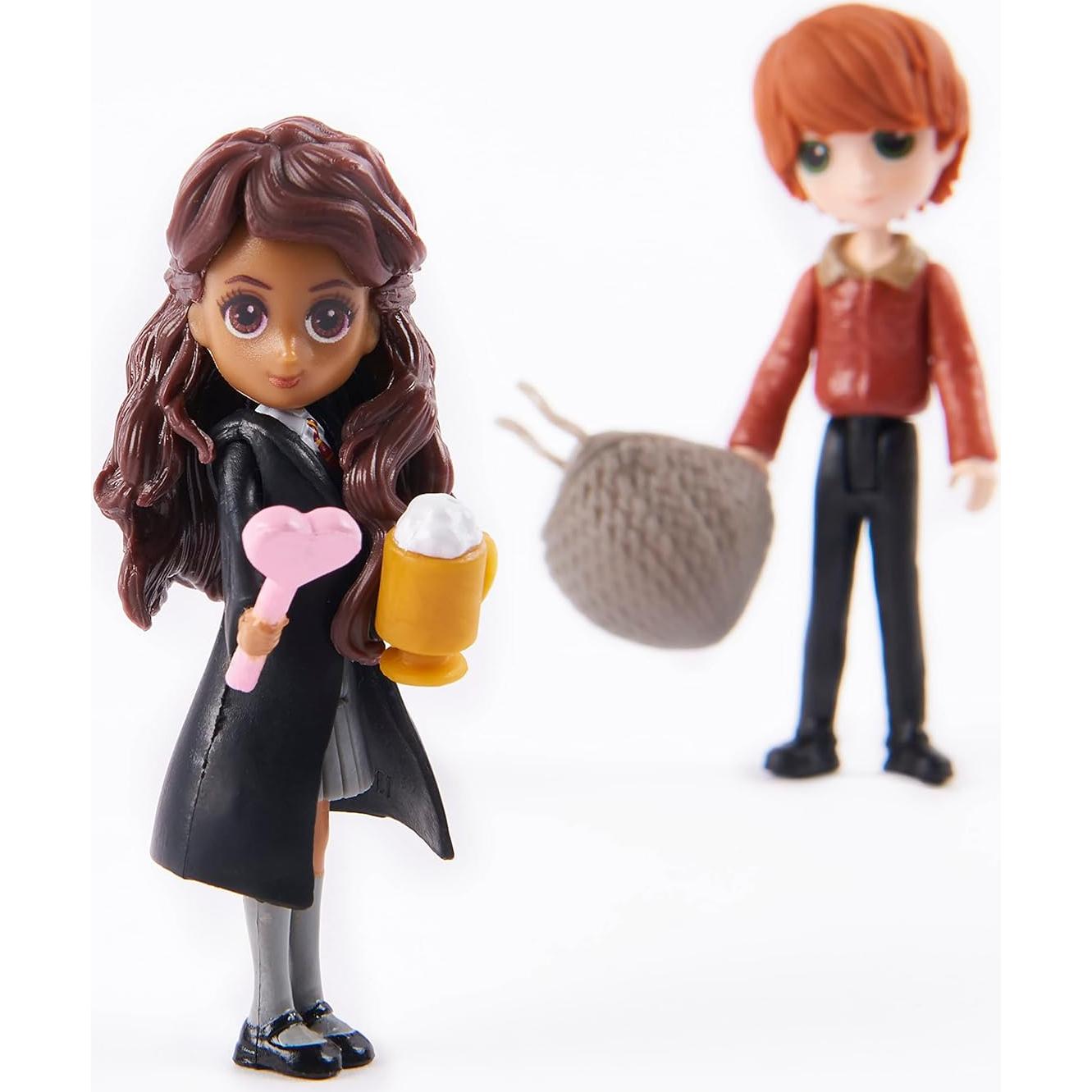 Set de Minis Mágicos Harry Potter Ron y Parvati con Accesorios