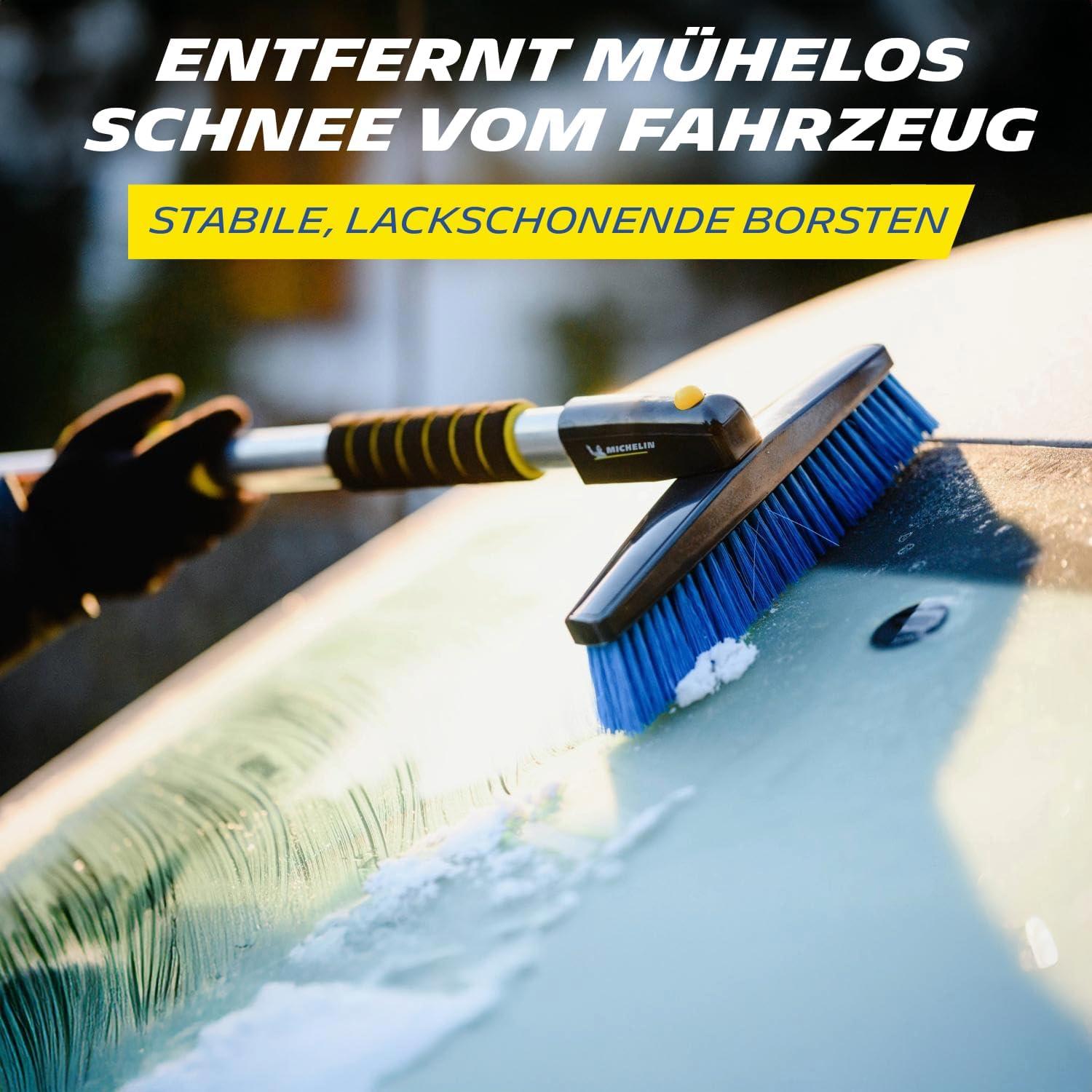 Raspador de Hielo Telescópico MICHELIN 2-en-1 con Cepillo