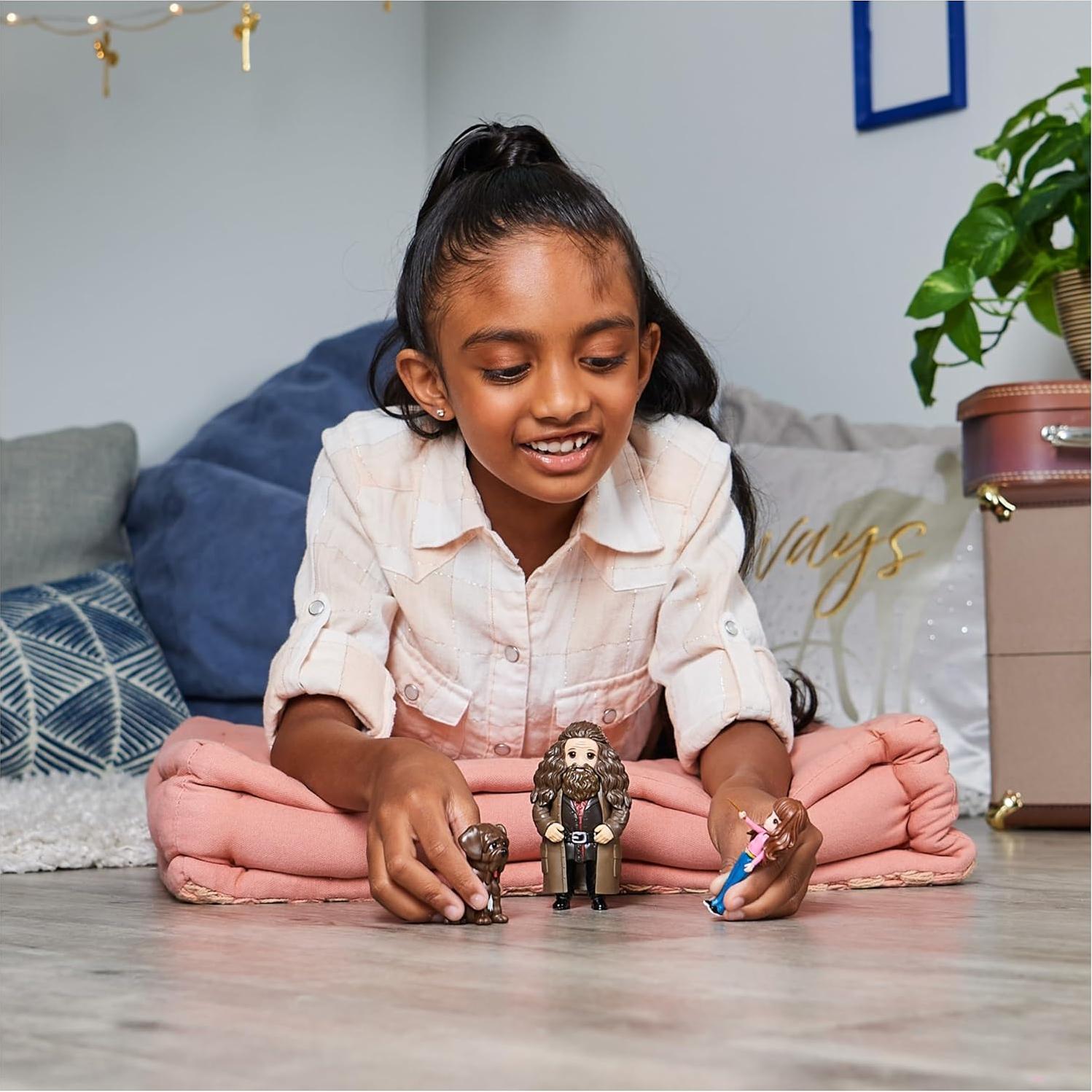 Set de Amistad Harry Potter Hermione y Hagrid con Fang