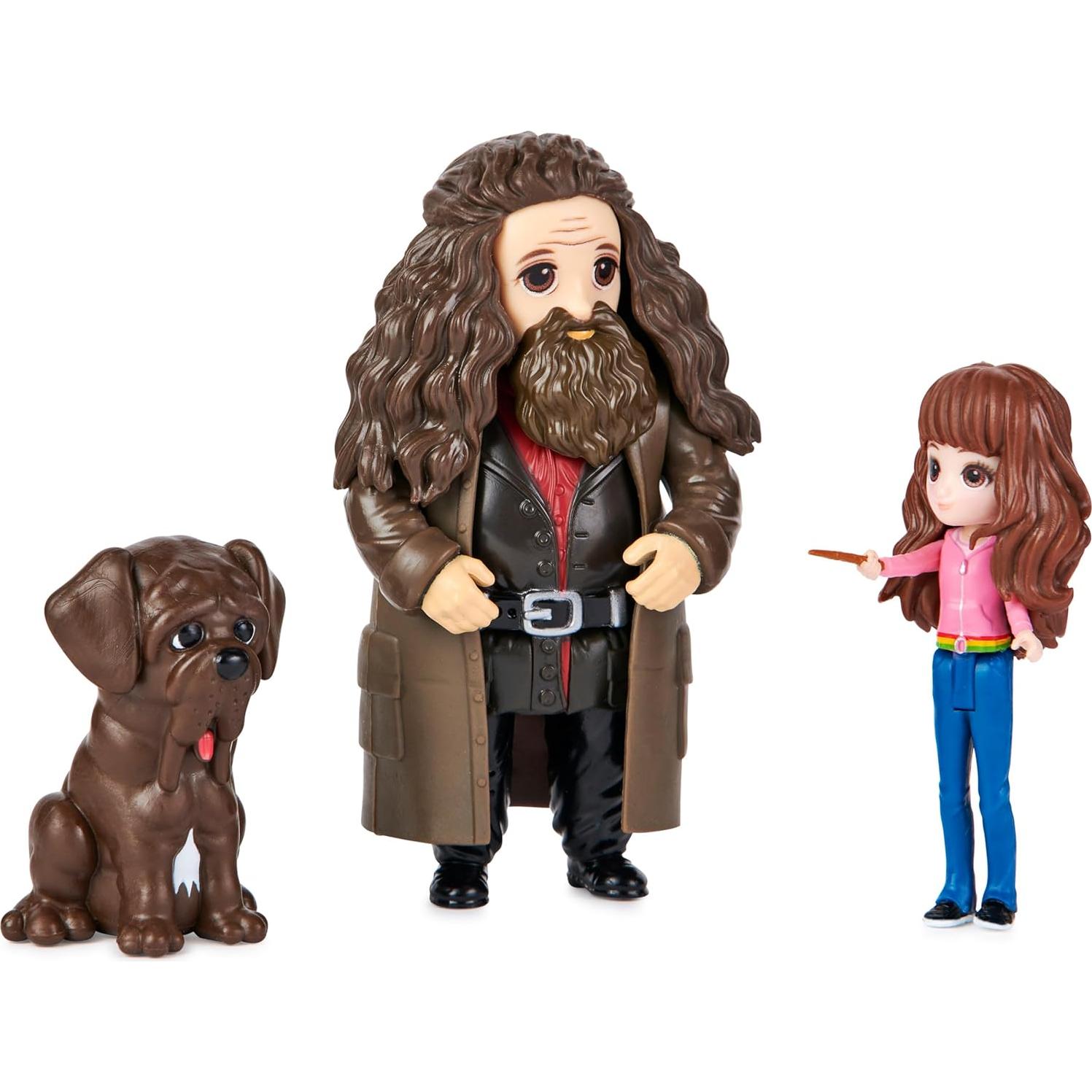 Set de Amistad Harry Potter Hermione y Hagrid con Fang