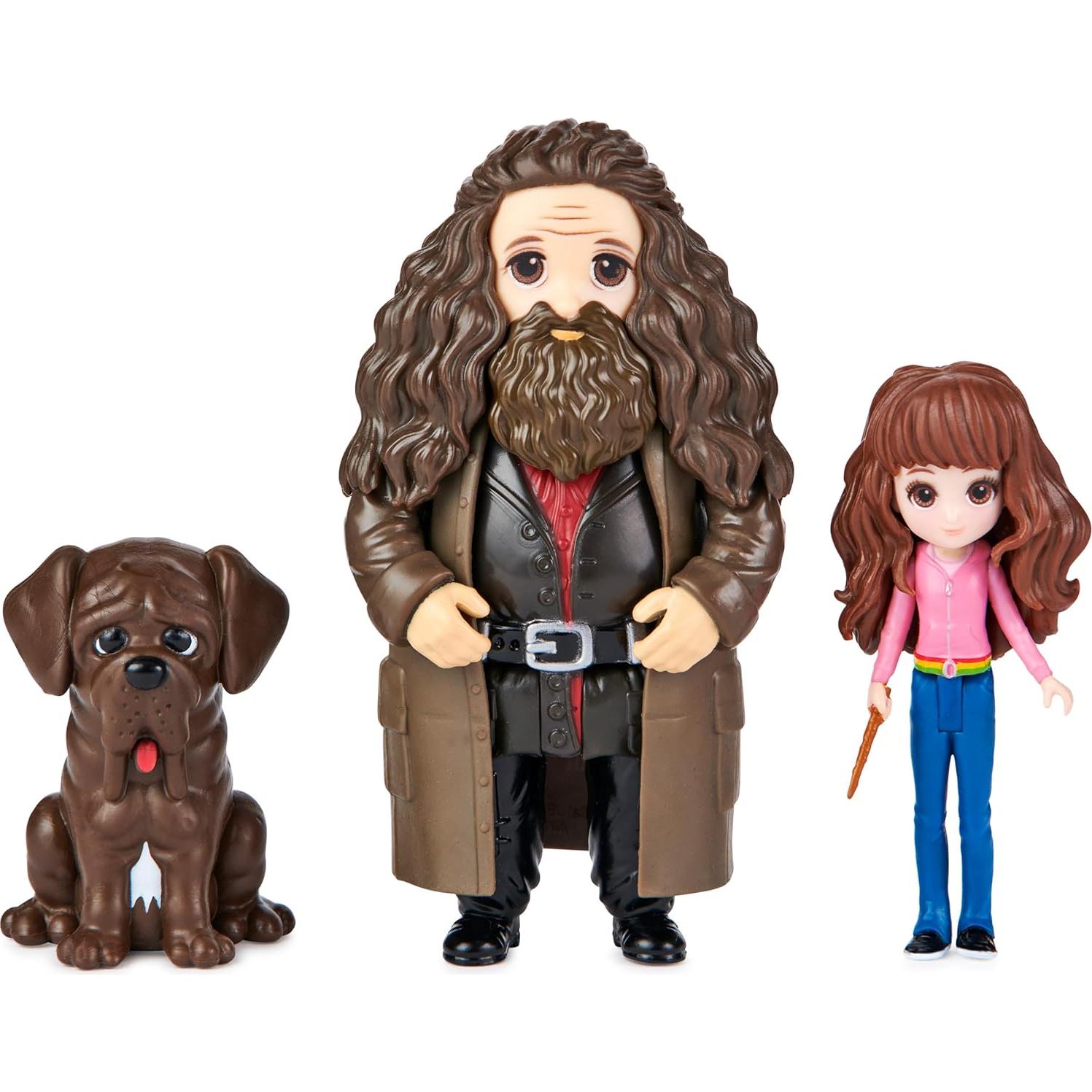 Set de Amistad Harry Potter Hermione y Hagrid con Fang