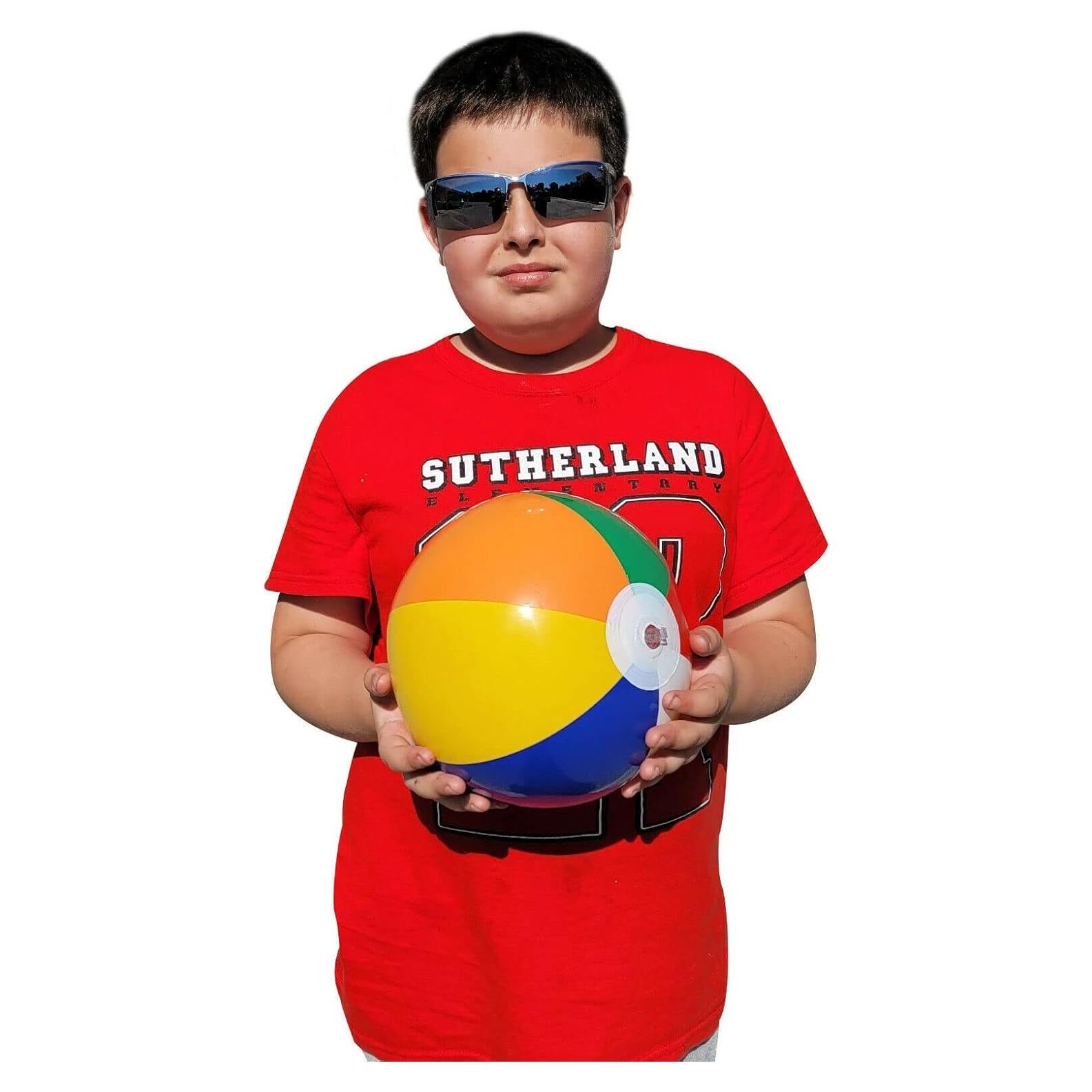 Pelota de Playa Zugar Land Arcoíris 20 cm Inflable