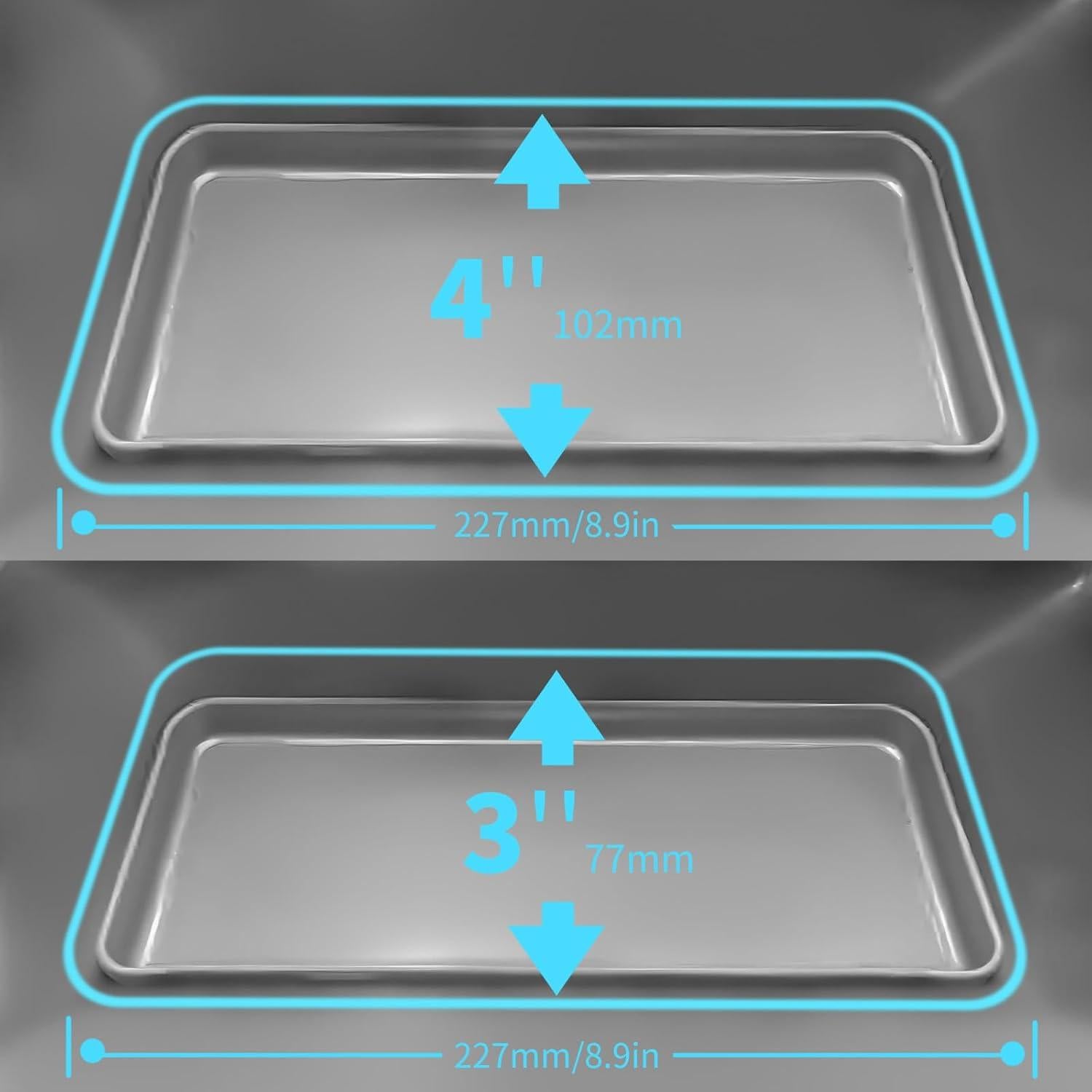 Bandejas de Goteo para Refrigeradores Samsung 22.86x5.08cm