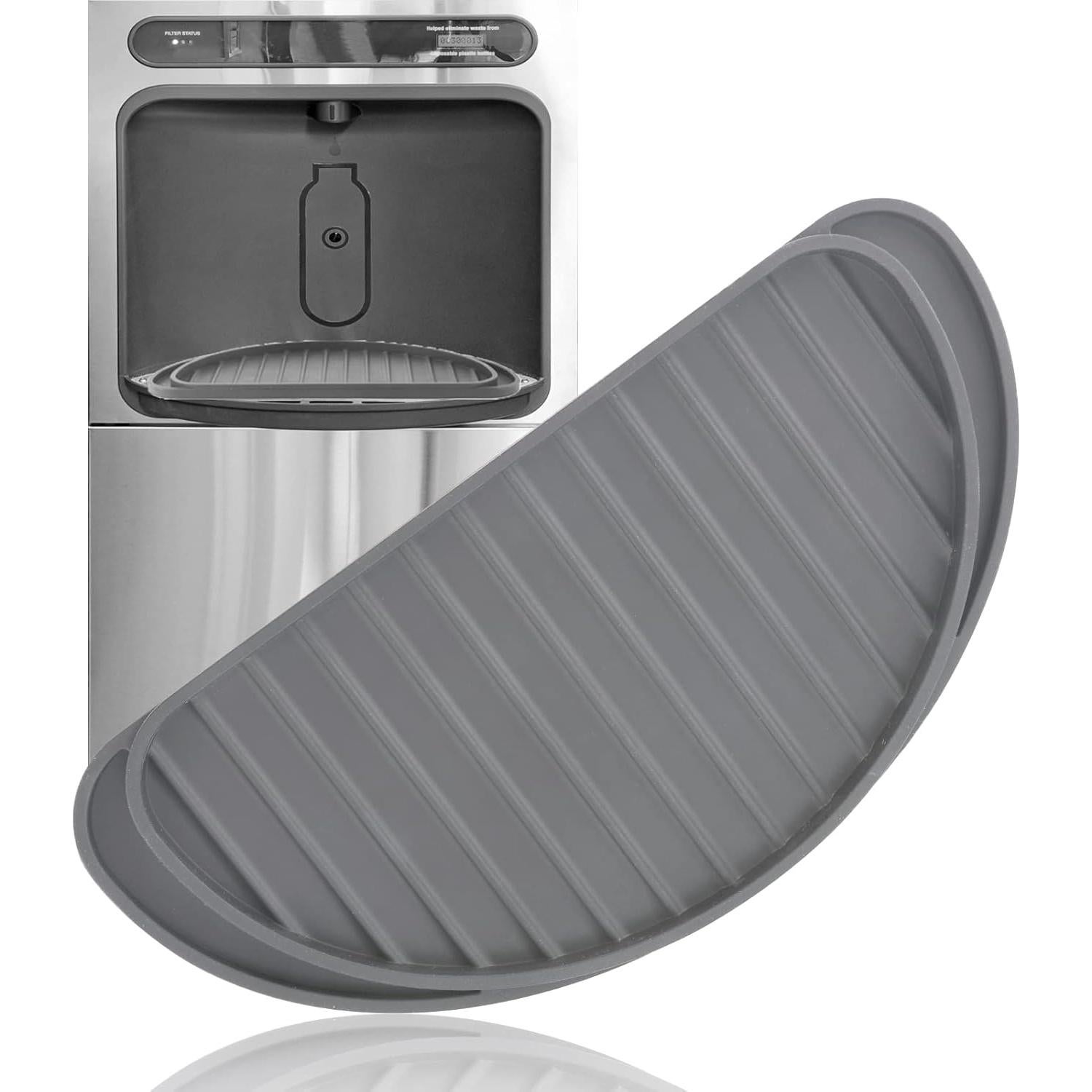 Bandeja de Goteo de Silicona Antideslizante para Refrigerador