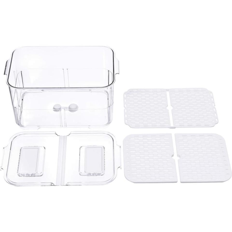 Contenedor Organizador de Alimentos 2800ml - Juego de 2