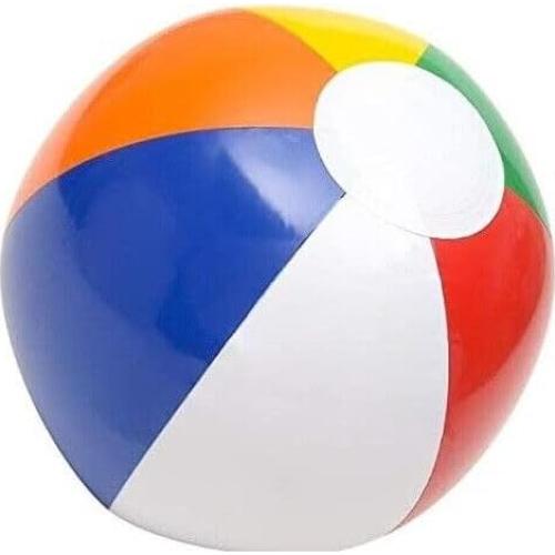 Pelotas de Playa Zugar Land Multicolor 20 cm Paquete de 12