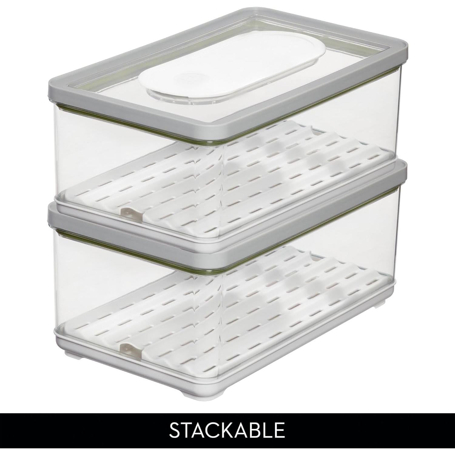 Contenedor Grande para Frutas y Verduras iDesign con Tapa