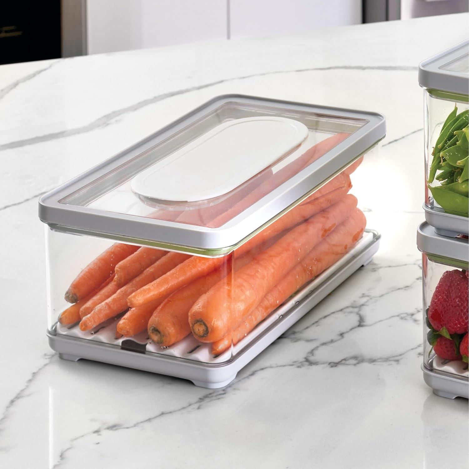 Contenedor Grande para Frutas y Verduras iDesign con Tapa
