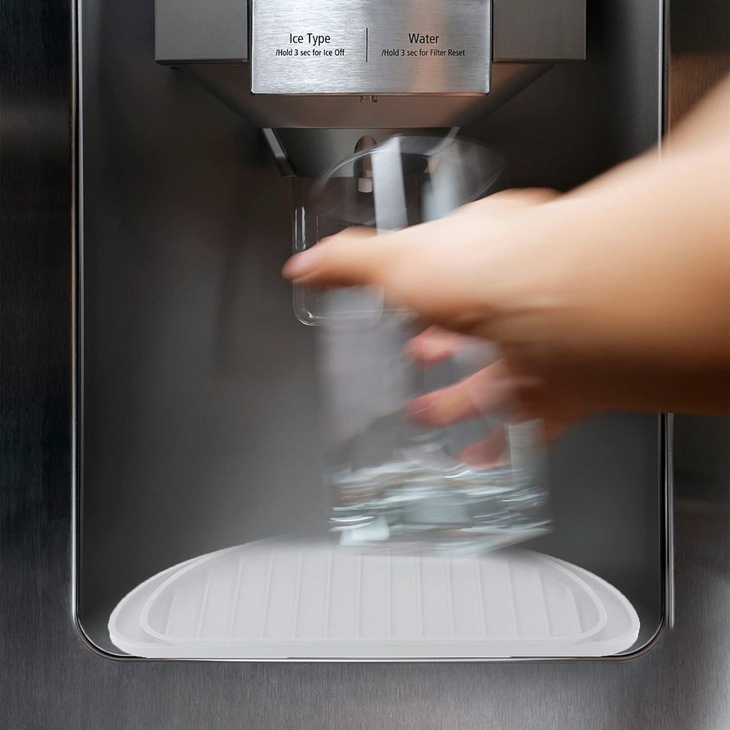 Bandeja de Goteo para Refrigerador Silicona Antideslizante 80g