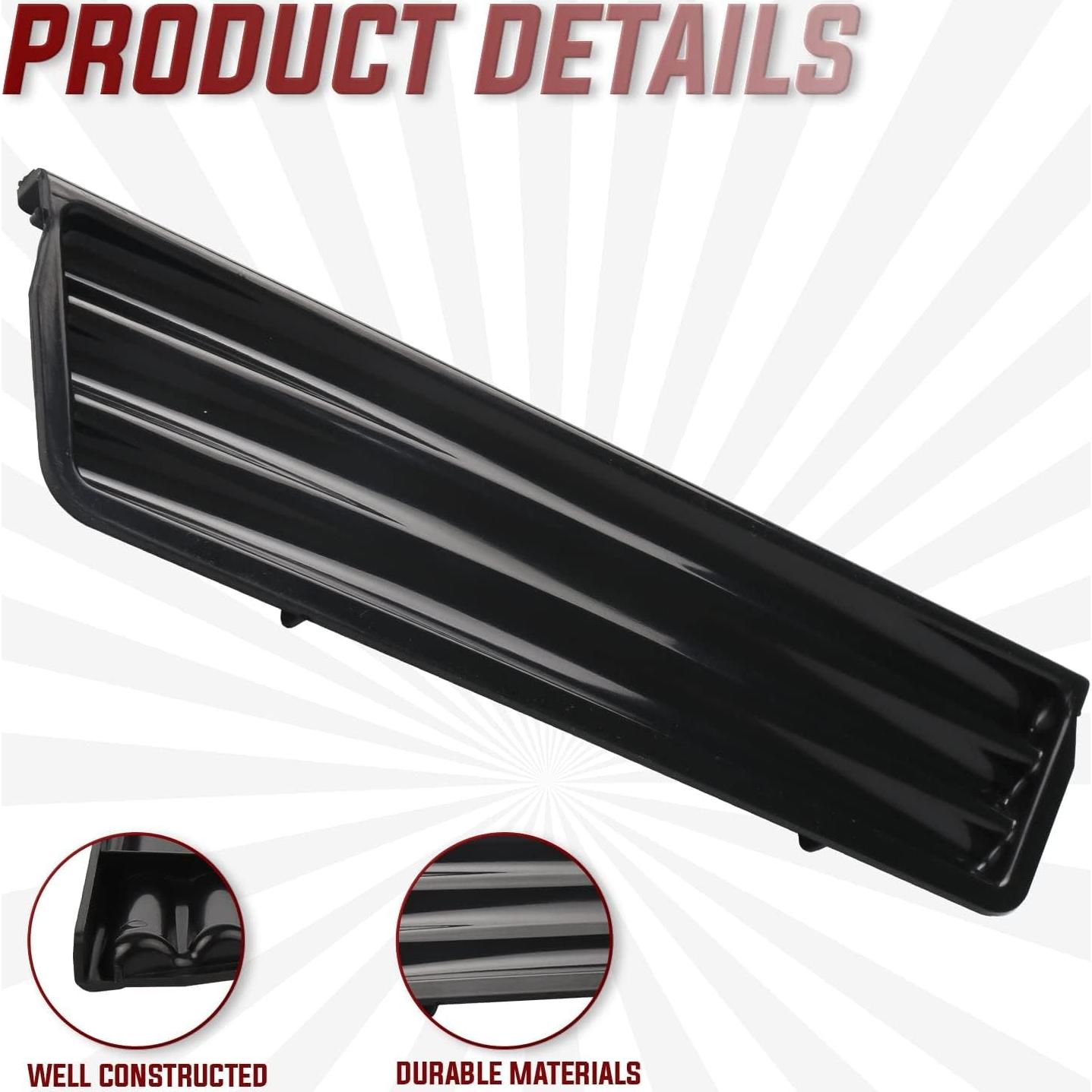 Rejilla de dispensador de refrigerador Seentech 2206670B - Compatible Whirlpool, Kenmore, Maytag