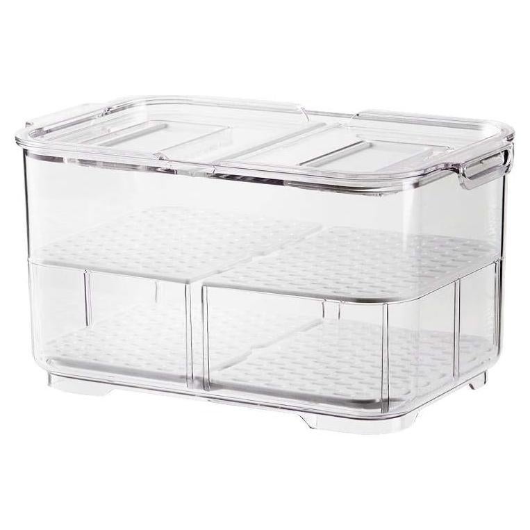 Contenedor de Almacenamiento SANNO 5700ml Apilable para Refrigerador