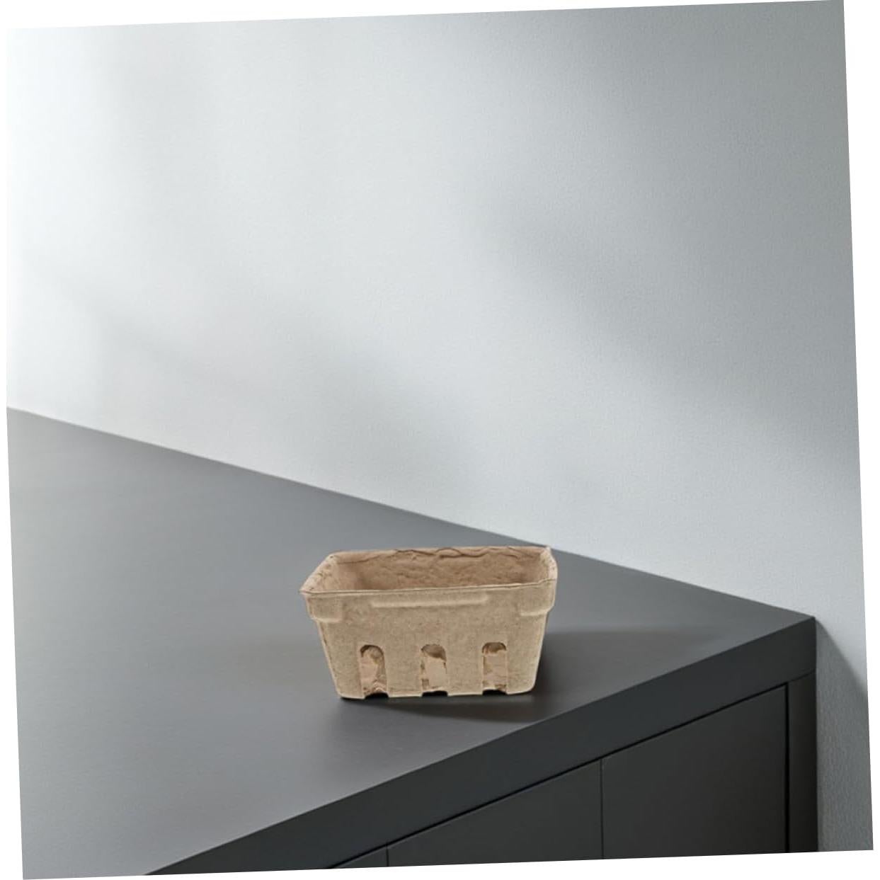 Cestas de Fibra de Pulpa BESTOYARD 15Pcs para Frutas 10x10cm