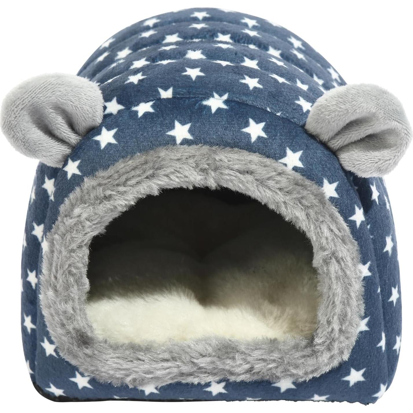 Cueva Nido Escondite para Erizos YUANST - 18x17x14 cm Azul