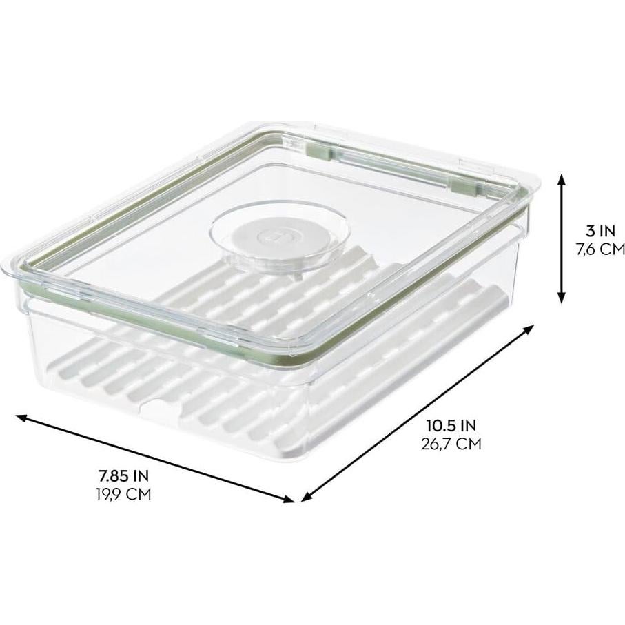 Contenedor Hermético para Frutas y Verduras iDesign - Juego de 2