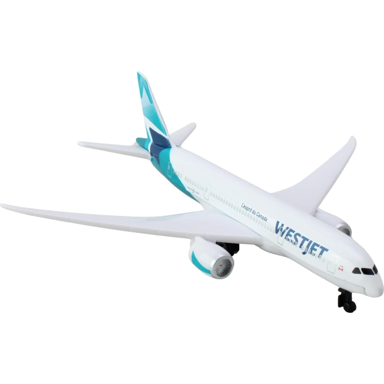 Avián de Juguete Daron WestJet 15 cm Metal y Plástico