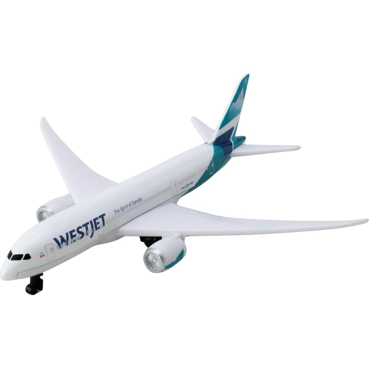 Avián de Juguete Daron WestJet 15 cm Metal y Plástico