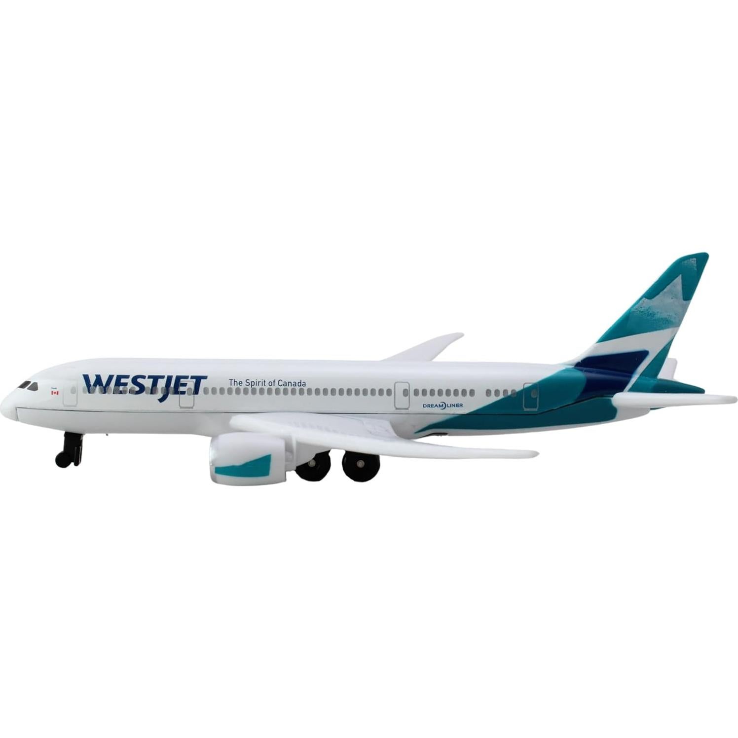 Avián de Juguete Daron WestJet 15 cm Metal y Plástico