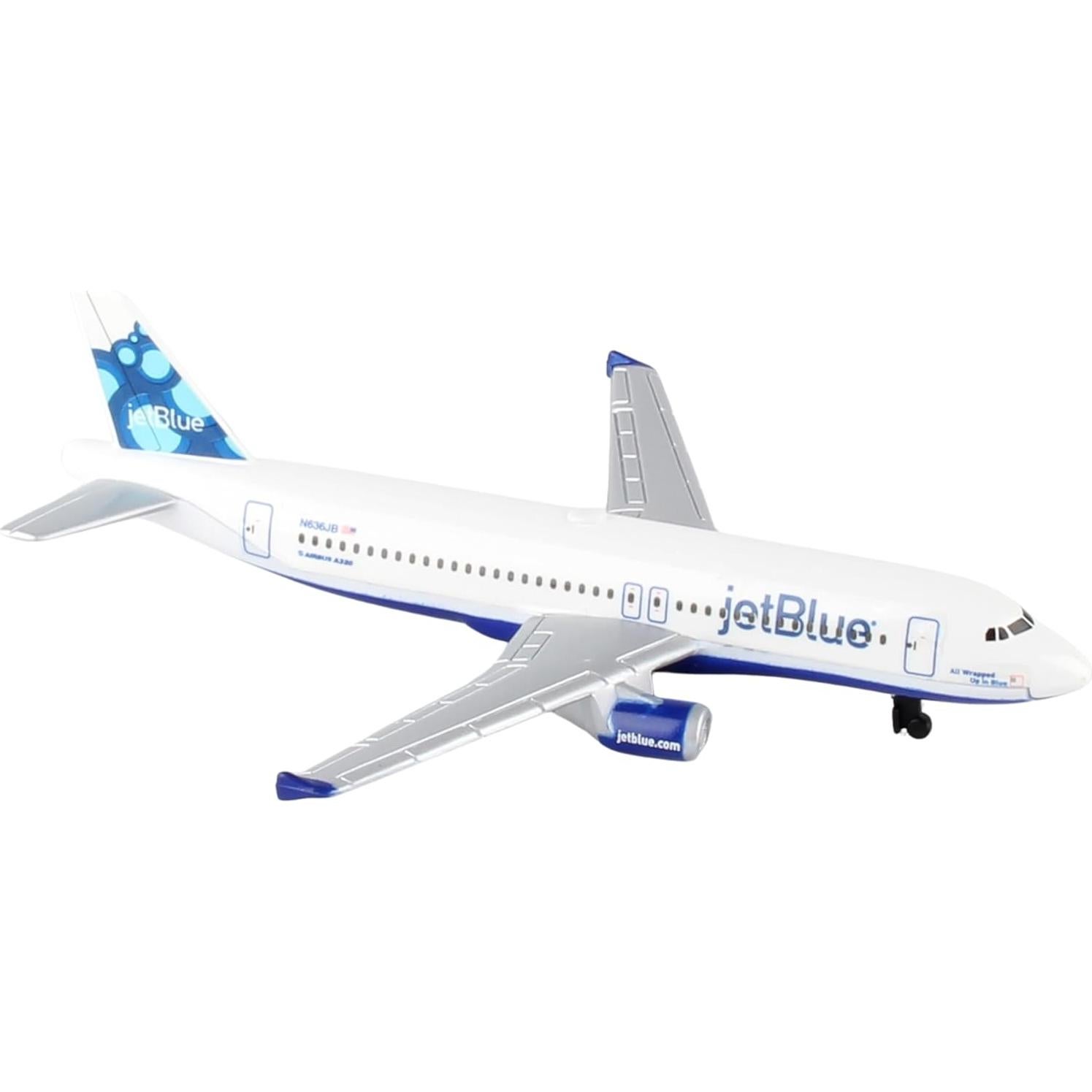 Avión de Juguete Daron JetBlue 14,61 cm Metal y Plástico