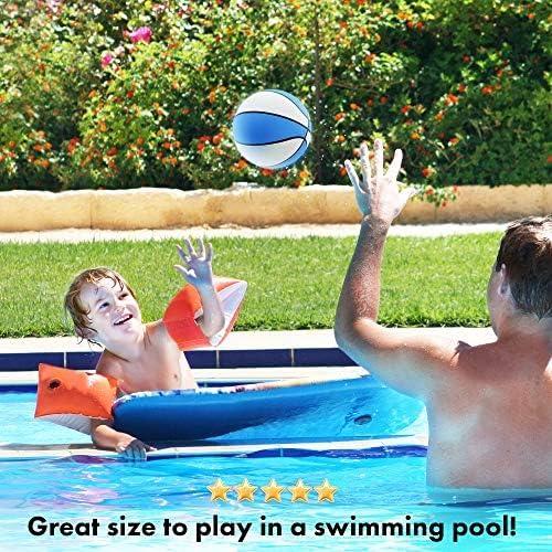 Mini Balón de Baloncesto Srenta - 17.78 cm - 2 Paquete