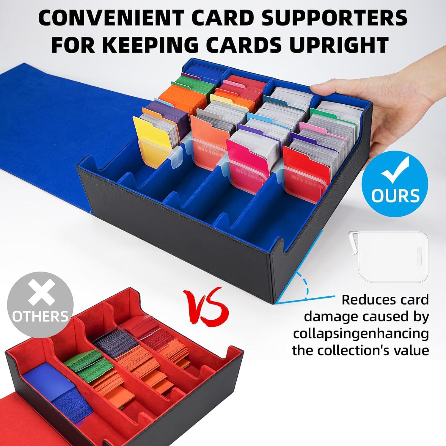 Caja de Almacenamiento de Cartas AFIING 4 Filas 3200+