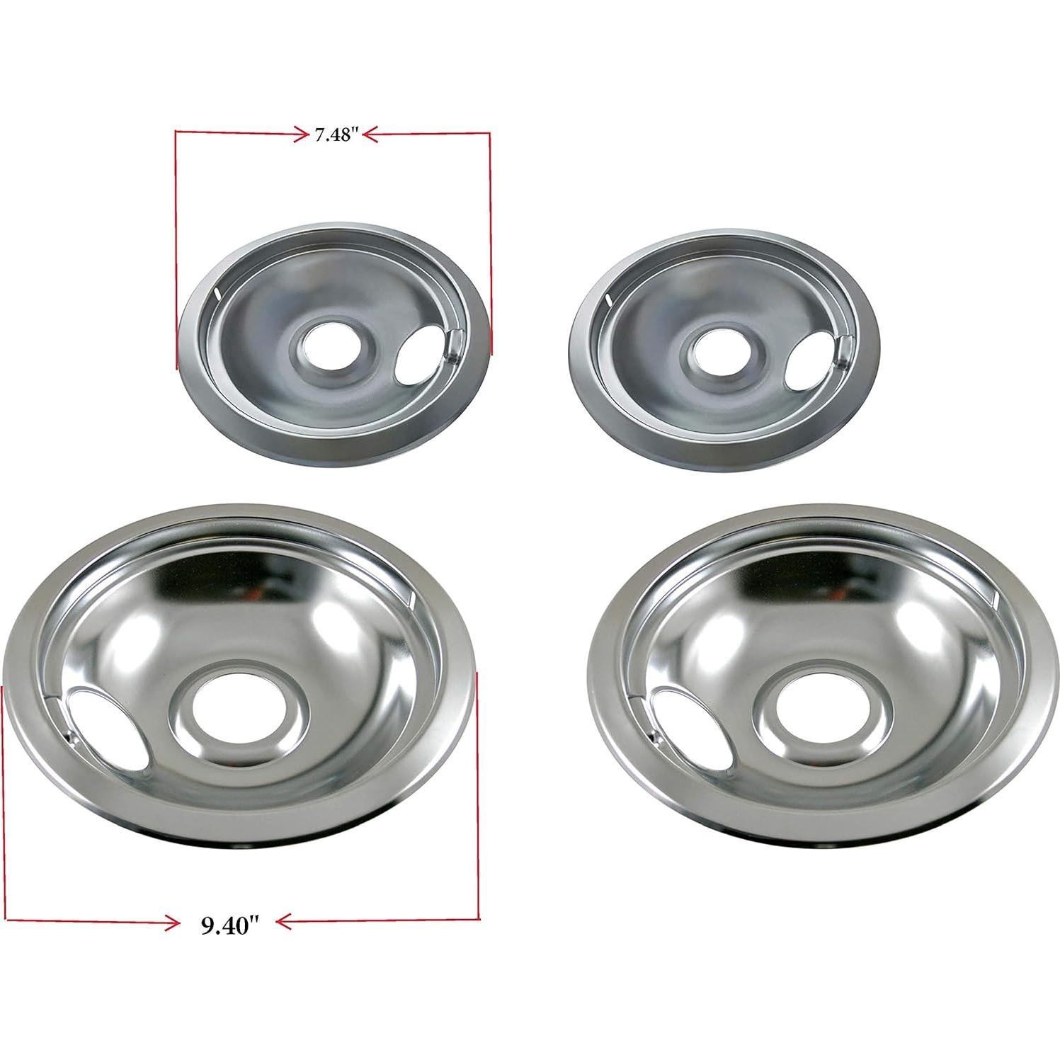 Conjunto de bandejas de goteo Kitchen Basics 101 4 unidades