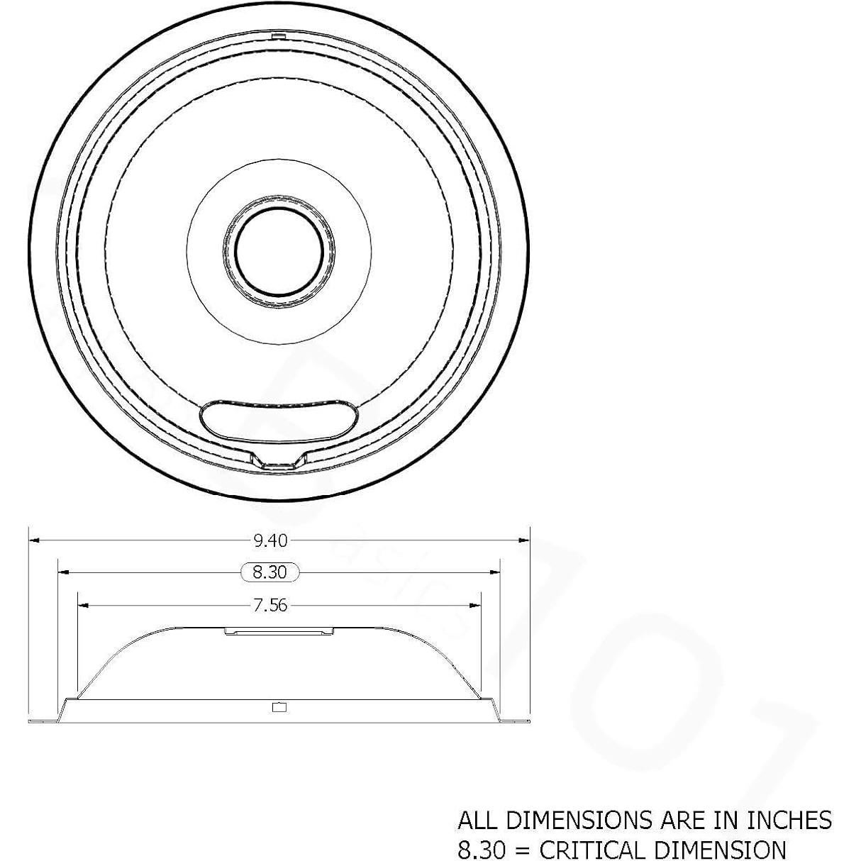 Conjunto de bandejas de goteo Kitchen Basics 101 4 unidades