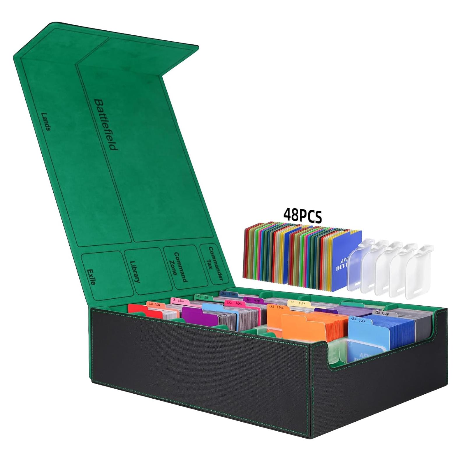 Caja de Almacenamiento de Cartas AFIING 5 Filas 3800+
